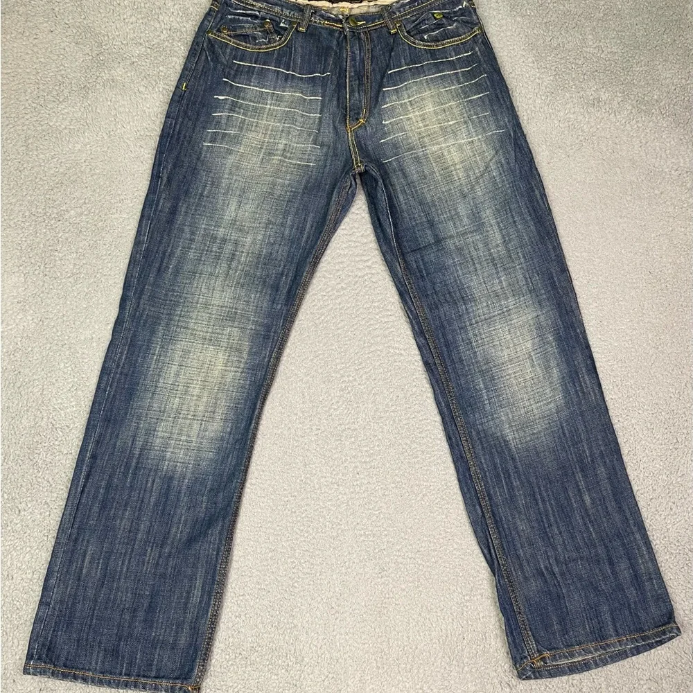 Vintage y2k  akademiks embossed baggy‎ jeans - Picture 2 of 5